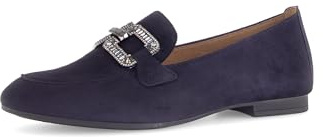 Gabor Jackie Womens Loafers 4.5 UK Atlantic Suede