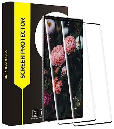 Bodyguard 2-Stück Schutzfolie für Panzerglas für Samsung Galaxy Note 10 Plus, 3D-Full Cover Note 10 Plus Displayfolie, 9H Anti-Kratz, Bläschenfrei, Sensitive Touch, HD Note 10 Plus Displayschutzfolie