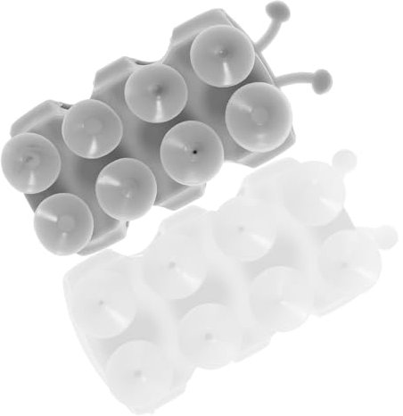 Uonlytech 2St badezimmer dusche halterung Sukkulenten Squeeze-Flaschen für Saucen Creme-Squeeze-Flasche Duschwannen Duschkopfhalter Ersatzteile für Duschköpfe Duschkopfbasis weiches Gummi