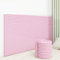 Aocet Wandpolster Wandkissen Bett Selbstklebend für Kinderzimmer, 20x200cm Polsterpaneel Wand, Kinder Kantenschutz aus Schaumstoff, Wandpaneele Gepolstert(Pink)