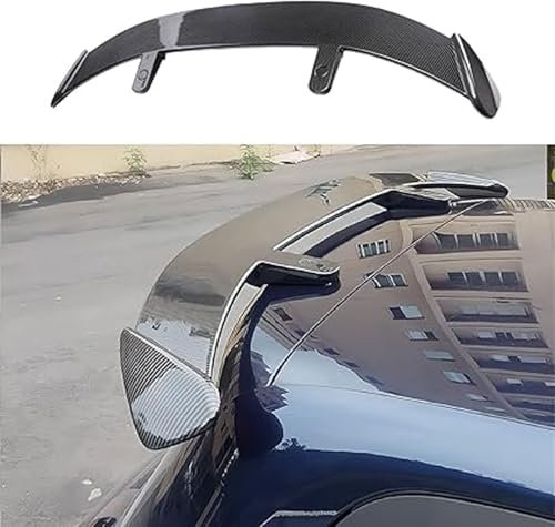 WFEIERT Auto Heckspoiler Für Acura RDX (2007 2008 2009 2010 2011 2012 2013 2014 2015), Dachspoiler Kofferraumspoiler Autodach Heckspoiler Tuning Auto Zubehör。,Carbon Fiber Look