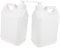 FOMIYES 2 Pièces Embouteillée Bouteilles Vides pour Liquide Flacons Pompe pour Shampoing Contenant De Shampoing Distributeur De Pompe Gallon Blanche Plastique