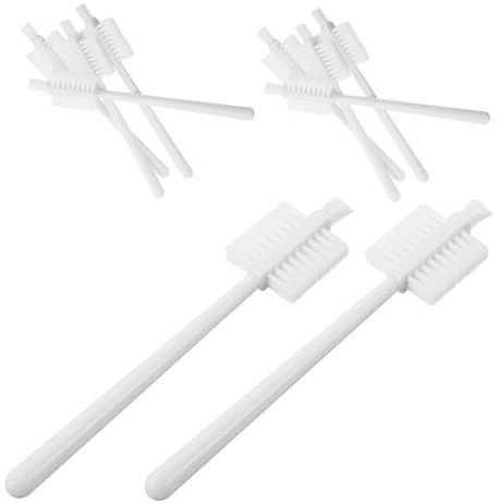 Alipis 10Pcs Nylon Cleaning Brush for Soy Milk Maker Ergonomic Soft Bristle Scrubber for Toaster Sink Tile and Grout and Reusable Washing Tool