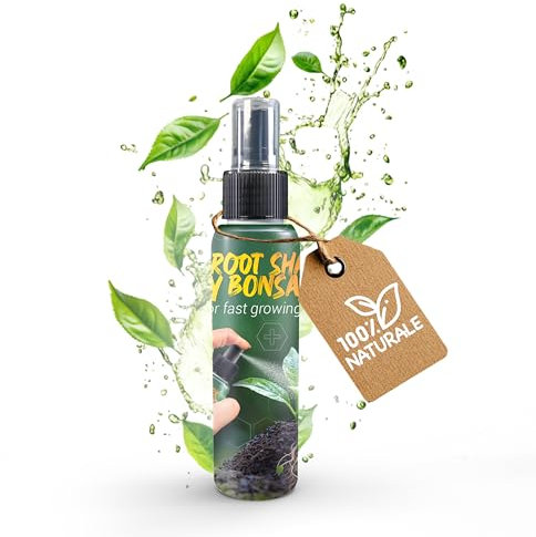 Bonsanto® Root Shark Stimolatore Radicale Biologico 100% – Spray 100 ml per Talee e Piante – Crescita Rapida delle Radici – Per Terriccio, Idroponica, Indoor e Outdoor – Pronto all’Uso