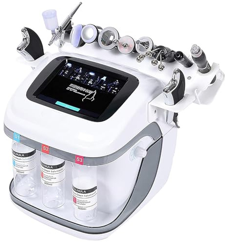 ZenSeFarin Hydrofaciales Gerät Aquafacialgerät 10 in 1 Spa Nutzung Peeling Hautpflege Schönheitswerkzeuge Mitesser Entferner Aufhellung Verjüngung Wasser Wasserstoff Sauerstoff Schönheit Maschine