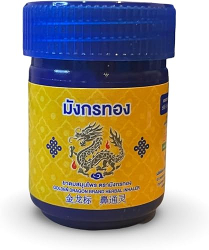 Golden Dragon Diffuser Aroma Diffuser 10g - Aromatherapie-Topf Bergamotte Buddha-Hand - Zitrus-Minze Raumduft - Luxus-Duft Thailand