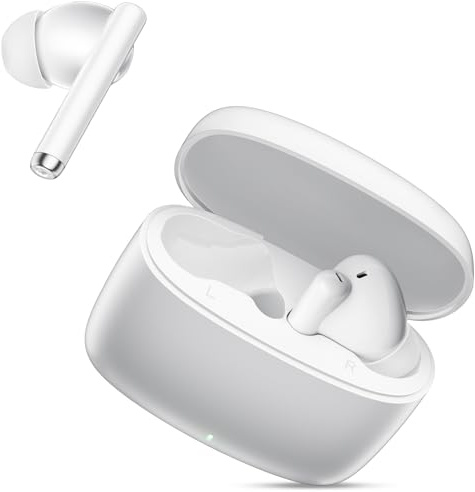 Cuffie Senza Filo per iPhone 17 16 Pro Max 16e 15 14 13 12 Galaxy A57 A37 | in Ear Cuffie Bluetooth 5.3 con microfono Wireless USB C Cuffie Sport con Touch Control per Samsung A56 A36 A17 Pixel 10 9a
