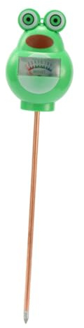 ibasenice Zeiger bodenfeuchtigkeitsmesser und Ph Tester für Garten mit Lichtmessfunktion kein Batteriebetrieb Präzises Langlebiges Bodentester Tool für Topfpflanzen und Gartenerde Grün