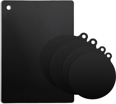 Induction Hob Protector Mat Set, 0.7mm Silicone Heat Resistant Hob Covers for Induction Cooktops, Anti-Slip Mats Prevent Scratches & Spills, Easy to Clean Hob Cover for Induction Cookers (Set of 5)