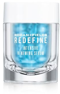 Rodan + Fields Redefine Intensive Renewing Serum | 60 Capsules | Retinol Night Serum for Skincare | Vitamin A | Reduces Appearance of Fine Lines