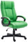 CLP Silla de Oficina ergonómica con Ruedas y regulación de Altura, Silla de dirección Regulable en Altura, Silla giratoria Sparta, Color:Verde Claro