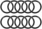 sourcing map 10 Stück Metrische Nitrilkautschuk O-Ringe Dichtung 52mm AD 42mm ID 5mm Breite