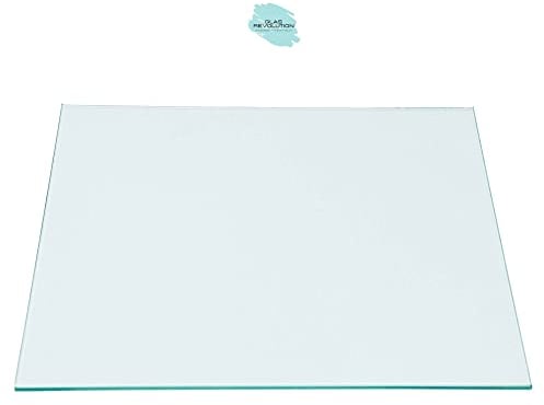 Kühlschrank Einlegeboden - Klarglas 4 mm – Glasplatte, eckige Ecken, alle Maße lieferbar (89,96 EUR/qm) - 470 mm x 300 mm