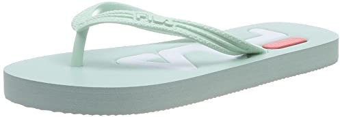 FILA Troy Slipper Kids, Chanclas Unisex niños, Crema de Lima, 29 EU
