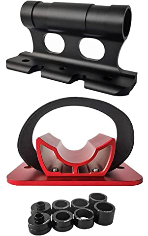 Oshhni Fahrrad Auto Dachträger durch Achshalter LKW Fester Clip Fahrradträger Schnellspanner für Fahrradtransport Reise Pickup, Rot