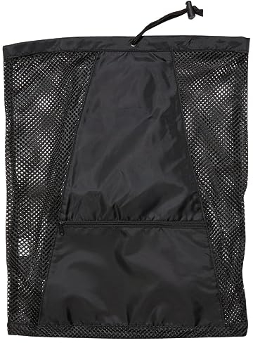 Sporti Premium Mesh Rucksack - Schwarz