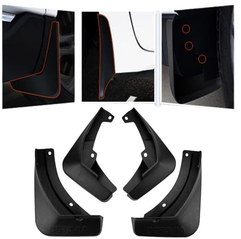 【Z.MYUKI】 Octavia Wagen Schmutzfänger Guards für Skdoa Octavia 3 Kombi 2014-2019 Spritzlappen Zubehör Spritzschutz (4 Stück)