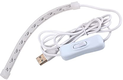 SEWOART Led-lecksuchlicht Für Saxophon Flöte Reparaturwerkzeug Mit Kabel Und Stromversorgung Hochhelligkeit Niederspannung Holzblasinstrumente Design Langlebiges Zubehör