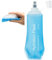 Collapsible Water Bottle, 500ML Soft Flask, TPU Foldable Running Hydration Flask, Soft Collapsible Water Bottle for Hydration Pack Cycling Marathon Running Hiking