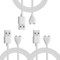 3PCS Vibrator Charger - 0.8M USB Magnetic Charging Cable - Strong Magnetic Accessory, Easy Plug And Play, Compatible With Toothbrush Beauty Instruments