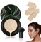 Beauty Cream, 2025 New Mushroom Head CC Cream Foundation volle Deckkraft Grundierung und Pilz Luftkissen CC Creme für makelloses Make up, gleichmäßiger Hautton (#Weiß, 1PCS)