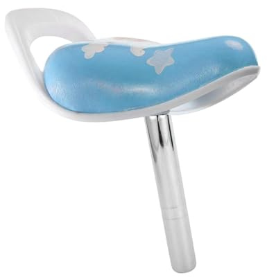 LRXFPIYF Kids Bike Saddle Kinder Fahrradsattel Ersatz Fahrrad Sitz Balance Bike Sattel PU Polster Weich Und Stoßabsorbierend für Kinder Mobilität, Blau