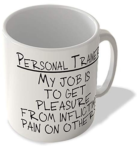 McMug - Personal Trainer - My Job is to - Mug, Ceramic, 11fl.oz.