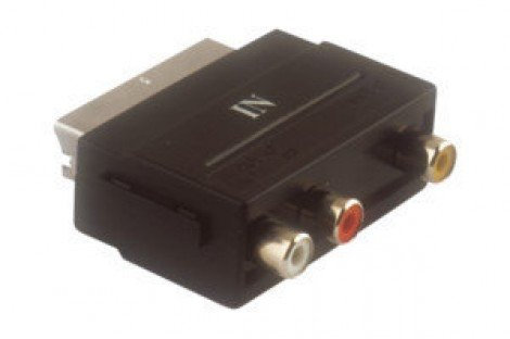 Adaptateur 3 RCA femelle vers péritel