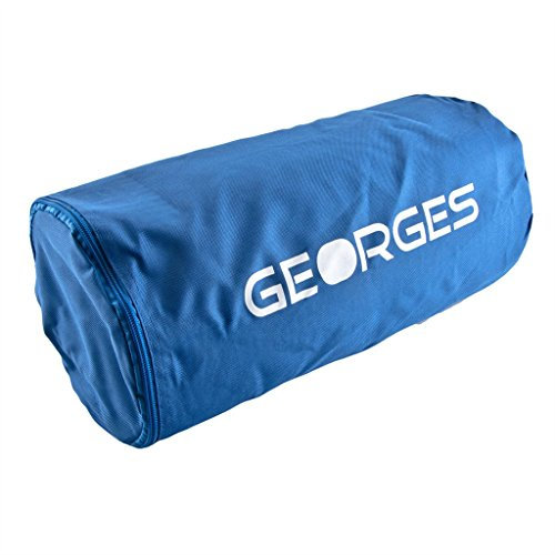 TALK-POINT Georges Akupressurmatte/Yogamatte mit Tasche 75x44cm (Blau)