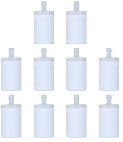 Haishine 10 X Filtros de combustible para Husqvarna 268 272 266 50 51 55 345 350 351 357 365 372 390 460 570 575 Repuestos de motosierra
