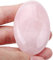 Lovionus89 Rosa Kristall Sorgensteine,Natürliche Oval Palme Tasche Heilkristall Massage Spa Energiestein