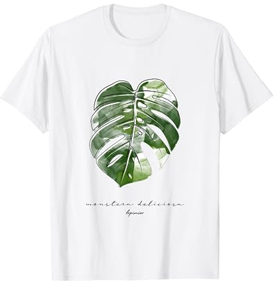 NEU Variegata Pflanze Fensterblatt Monstera Blatt Niedlich T-Shirt