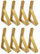 SOONPAM Tischtuchklammern, Tischdeckenklammer Picknick tischclips Tischdecke im Freien Edelstahl Tischdeckenhalter für Picknicks Abschluss Party Hochzeit 8Pack
