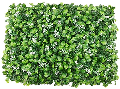 EIIDJFF Blickschutz Sichtschutz Efeu Sichtschutz für Garten Hinterhof Grün Künstliche Platte Gefälschte Pflanze Wand Faux Efeu Zaun Rasen Dekorative Kulisse