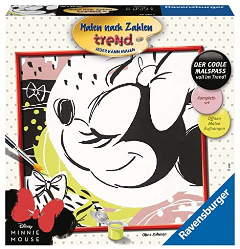 Ravensburger Malen nach Zahlen 29399 - Timeless Minnie - Malen nach Zahlen für Erwachsene und Kinder ab 12 Jahren