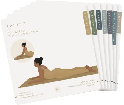 Yagom Yoga Karten Set Rücken & Hüften
