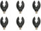 Rutenauflage 6 Stück Butt Grip mit Gewinde Messinggewinde für alle Rutenhalter Rutenständer Rod Pods und Bank Sticks runde Form