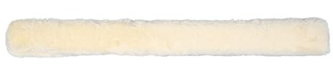 QHP Martingalschoner Kunstfell Klettverschluss (50 cm, Creme)