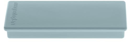 magnetoplan | Rechteck-Magnet | BxLxH 22 x 55 x 8 mm | VE 60 Stk | blau