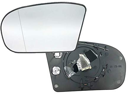 HZ-DESIGN Spiegelglas für Außenspiegel Spiegel Glas Links asph. beheizbar passend für MB C E W203 W211