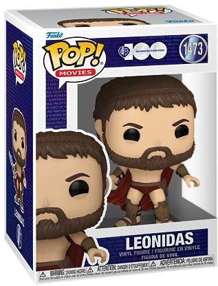 Funko Pop! Movies: 300 - King Leonidas - 1/6 Odds for Rare Chase Variant - 300 The Movie- Figurine en Vinyle à Collectionner - Idée de Cadeau - Produits Officiels - Movies Fans