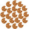 Applikationen Flicken Patches Art Biscuit Stickerei Tuch Applikation Bestickt Blumenetikett Cookie Keks Dekoration Patch Aufkleber Bügeln Stickerei Abzeichen Telefon Shell Aufkleber