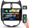 【1+32G】 Hodozzy Carplay Android Auto Autoradio für Peugeot 206/206cc/Citroen C2 2001-2016,9 Zoll Autoradio Touchscreen mit GPS/WiFi/HiFi/RDS Radio/2 USB/SWC