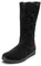 VITAFORM Winterstiefel Damen Gefüttert - Wasserabweisende Winter-Boots Damen - Warme Damen Stiefel Lammfell-Gefüttert für den Winter schwarz 38