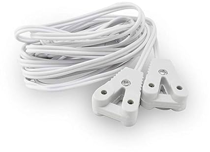 100 Stück T8-Röhren-Lampenfassung, Lampensockel, Fassungen mit Kabeln, Leuchtkasten, Lampenleitung, Lampenfassung, 30 cm (Size : G5, Color : White)