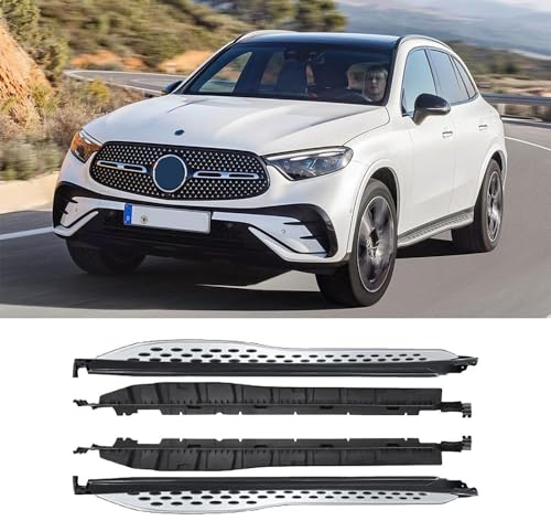 SureRekS 2-teiliges Set Auto-Trittbretter für Mercedes Benz GLC X254 2023 2024,Seitenschweller und Seitenleisten, Auto-Seitenschweller, kompatibel mit Außenzubehör