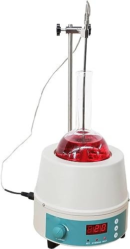 Heating Digital & Magnetic Stirring Heating Mantles Magnetic Stirrer PORTABLE FOR WIDE USE (Color : 500ml)