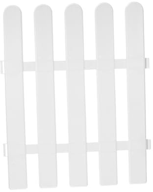 MOBUTOFU Lattenzaun für Den Garten Einfach Zu Installieren und Zu Pflegen Geeignet für Dekoration Festival Innenhof Landschaftsausstellung und Gartenzaun