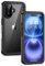 Lanhiem für iPhone 16 Hülle, IP68 Wasserdicht Handyhülle iPhone 16 Case 360 Grad Ganzkörper Schutzhülle, Stoßfest Staubdicht Outdoor Panzerhülle mit Eingebautem Displayschutz, Schwarz