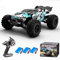 Teeggi Voiture télécommandée pour adulte 70 km/h, 1:16, moteur sans balais RC haute vitesse, tout-terrain, drift, voiture de course tout-terrain, 4WD, voiture jouet, 16102Pro, 3 batteries (bleu)